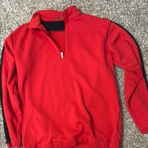Men's Nike Golf Red Quarter-Zip